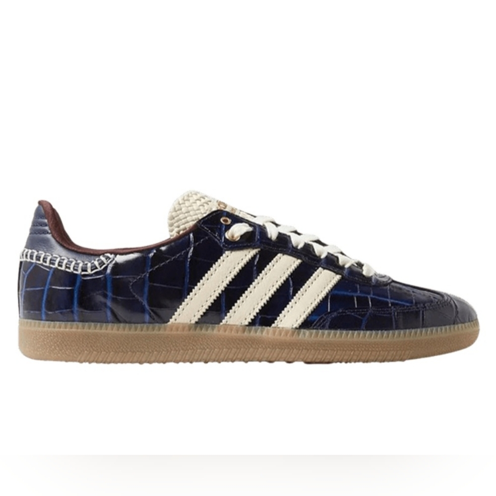 WALES BONNER SAMBA SHOESCOLLEGIATE NAVY / WONDER WHITE / NIGHT RED